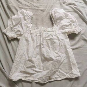 Puff sleeve top